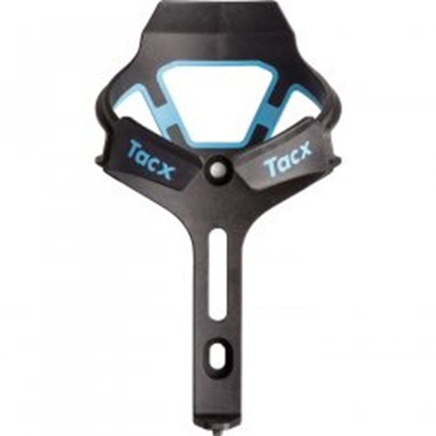 Picture of TACX CIRO BOTTLE CAGE BLACK LIGHT BLUE MATT